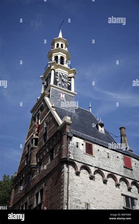 niederlande hoorn hoofdtoren stock photo alamy