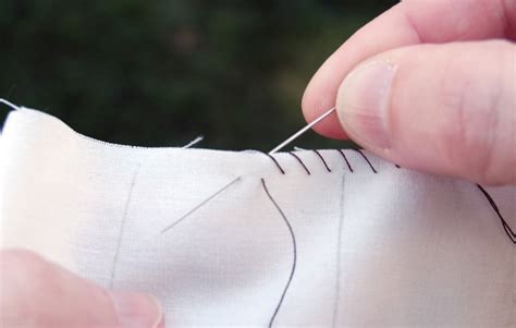 hand sewing  basic stitches