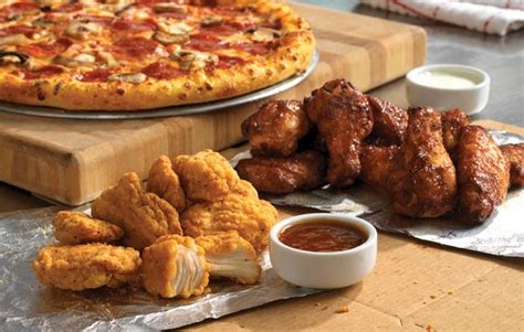 piece chicken wings     carryout  dominos pizza