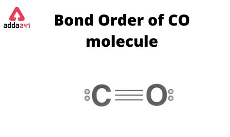 bond order   define bond order  carbon monoxide