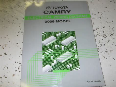 toyota camry electrical wiring diagram troubleshooting ewd shop manual   picclick