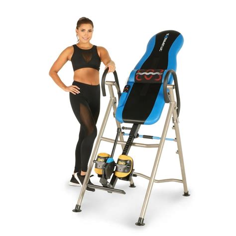 heat and massage therapy inversion table with airsoft