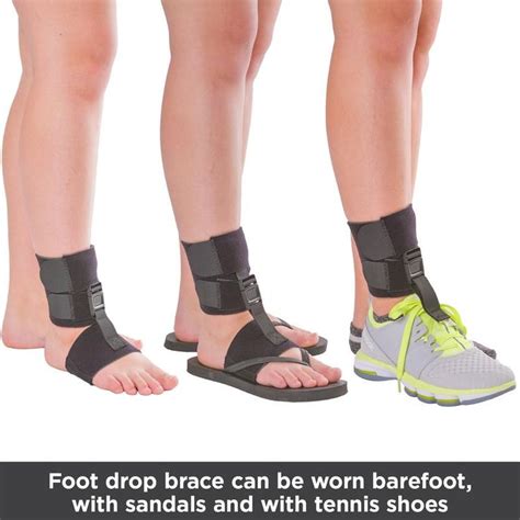 afo drop foot brace soft ankle foot orthosis dorsiflexion assist drop foot brace foot