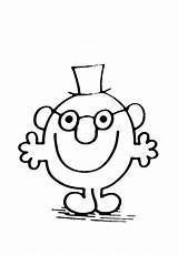 Coloring Mr Men Pages Miss Little Popular sketch template