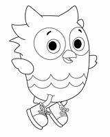 Coloring Owl Daniel Tiger Pages Printable Kids Coloringonly sketch template