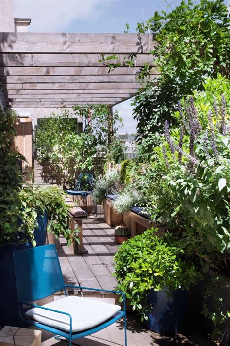 10 Belles Terrasses Végétalisées Pour S Inspirer Terrasse Végétalisée