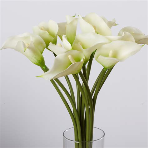 house  hampton calla lily flower arrangement  flower vase reviews