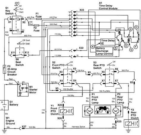 john deere  ignition switch wiring diagram wiring diagram
