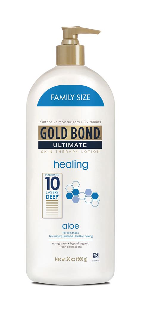 gold bond ultimate healing lotion  aloe family size oz walmartcom