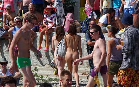 two naked teens at very public beach concert russian sexy girls