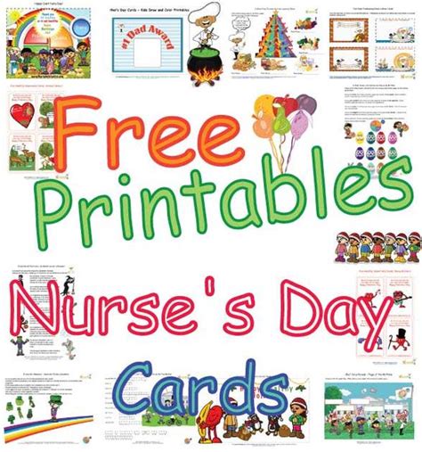 printable nurses day cards printable word searches