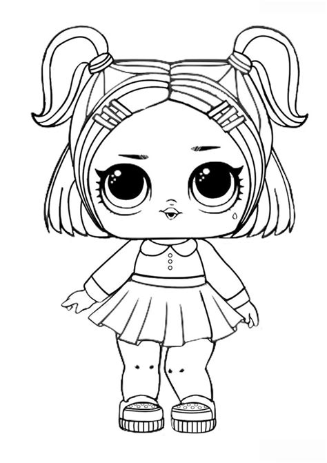 unicorn sisters lol doll coloring pages thekidsworksheet