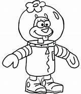 Sandy Cheeks Coloring Pages Spongebob Drawing Draw Squarepants Color Squirrel Kids Step Getcolorings Lesson Colouring Getdrawings Printable sketch template