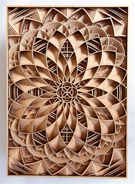 discover wooden art works  astonishing precision   laser