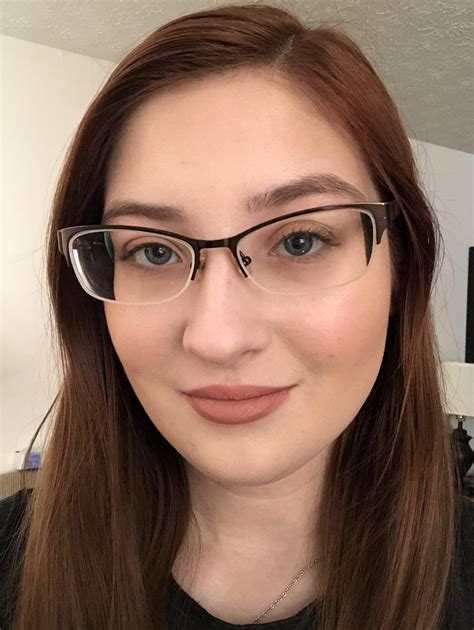 my new everyday look with glasses makeupaddiction