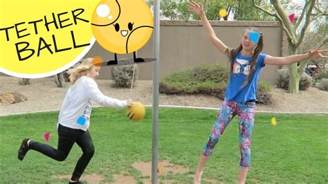 Tetherball Game Sis Vs Sis Playing By The Rules Youtube