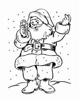 Coloring Pages Santa Town Coming Christmas Claus Getcolorings Printable Color Print sketch template