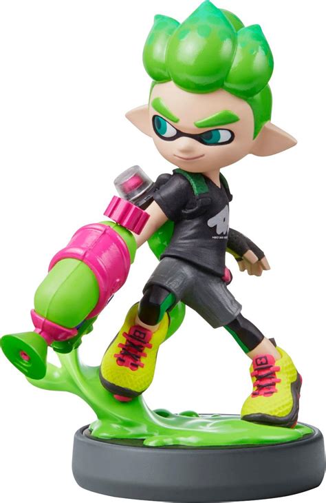 nintendo amiibo figure splatoon inkling boy amiibo splatoon  inkling