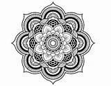 Mandala Coloring Pages Flower Lotus Oriental Mandalas Clip Drawings Designs Coloringcrew Clipart Print Book Tattoo Round Ornament Henna Drawing Adult sketch template