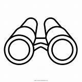 Binoculars Ausmalbilder Spion Fernglas Printable sketch template