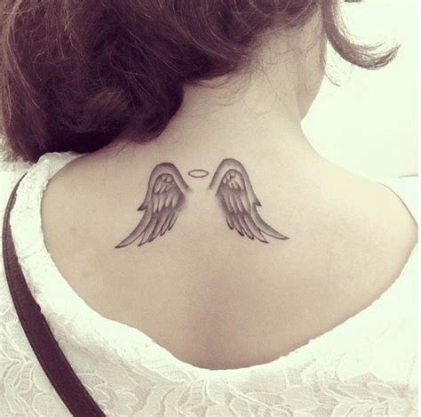 Women Tattoo Small Angel Wings Tattoo I Love This