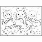 Sylvanian Families Colouring Family Animal Coloring Pages Drawing Malvorlagen Ausmalen Ausmalbilder Book Charming Distinctive Adorable Range Characters Choose Board Sheets sketch template