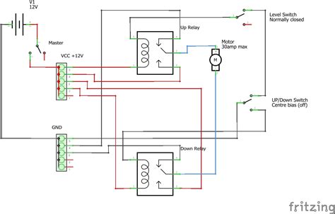 dc motor led indicator   show   circuit  open