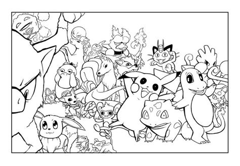 printable coloring pages pokemon coloring pages cartoon coloring