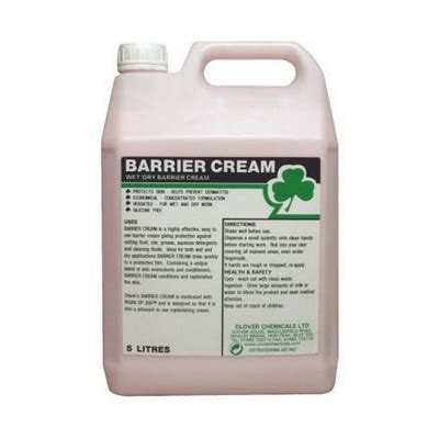 barrier cream  litres leicester cleaning supplies