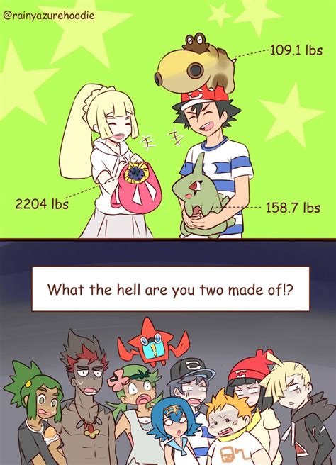 Strength Pokémon Sun And Moon Pokemon Funny Pokemon Memes Pokemon Sun