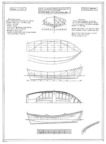 england yawlboat mystic seaport ships plans