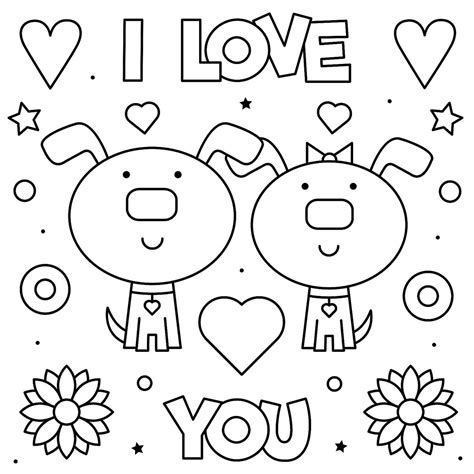 coloring pages valentines day mom coloring page