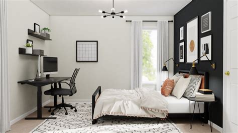 guest bedroom decor ideas     multifunctional space spacejoy