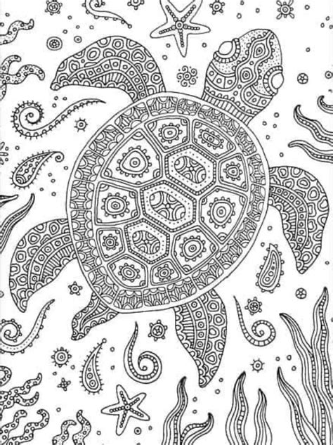 turtle turtle coloring pages coloring pages mandala coloring