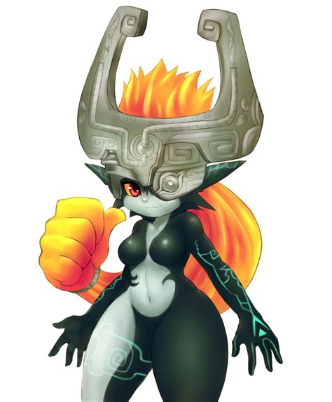 midna the legend of zelda and 1 more drawn by mato