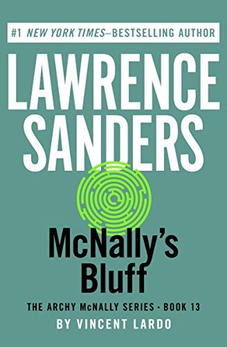 mcnallys bluff  archy mcnally series book   sanders