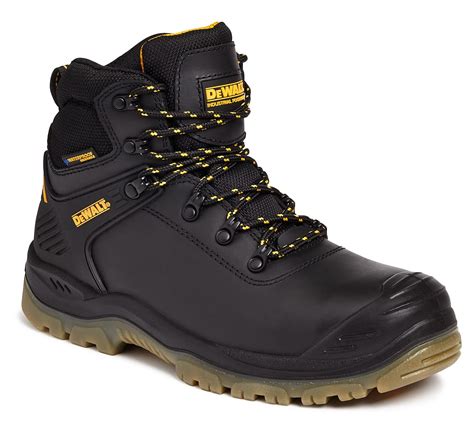 dewalt newark black safety hiker boots newark black workwear supermarket