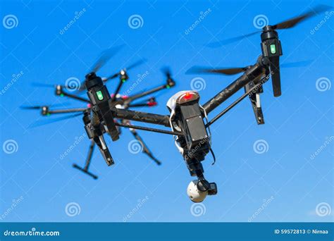 drone chase stock image image  vehicle aircraft remote