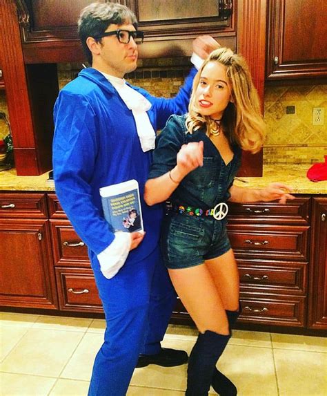 Austin Powers And Felicity Shagwell Homemade Halloween Couples