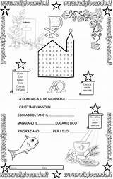 Religione Terza Primaria Scuola Religiocando Ingresso Cattolica Schede Giochi Prova Disegni Colorare Bibbia Parole sketch template