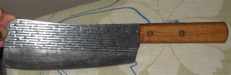vintage butcher knife sir lawrence taiwan etsy