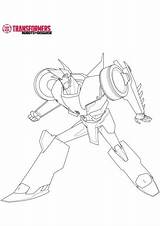 Transformers Coloring Pages Disguise Robots Sideswipe Colouring Transformer Sketchite sketch template