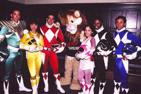power rangers behind the scenes of the original 1990s show time
