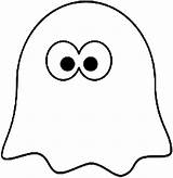 Fantome Halloween Coloring Ghost Printable Characters Pacman Pages Crafts Le Gif sketch template