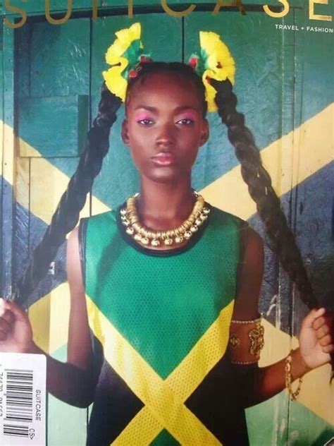 Jamaican Model Jamaican People Jamaican Women Jamaican Flag Jamaica