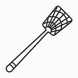Swatter Flyswatter Mosquito sketch template