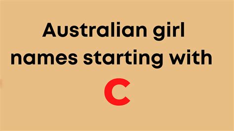 Girl Names That Start With C With Meanings From Different Origins