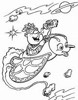 Coloring Pages Jimmy Neutron Catdog Sing Movie sketch template