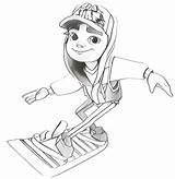 Subway Surfers Coloring Pages Drawing Surf Train Surfer Character Malvorlagen Kids Morning Color Getcolorings Colouring Characters Getdrawings Choose Board Sketch sketch template