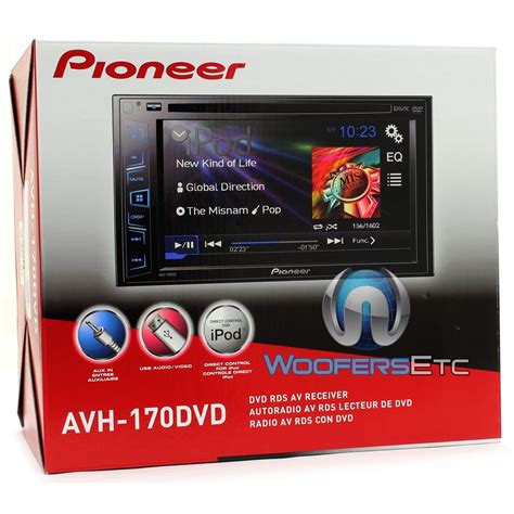 avh dvd pioneer  din  dash  touchscreen dvd stereo receiver